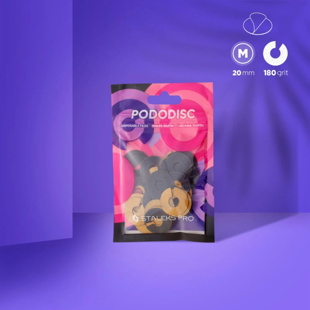 Limas De Recambio Para Disco Pedicura "paraguas" - Staleks 6 Limas De Recambio Para Disco Pedicura "paraguas" - Staleks - Imagen 6