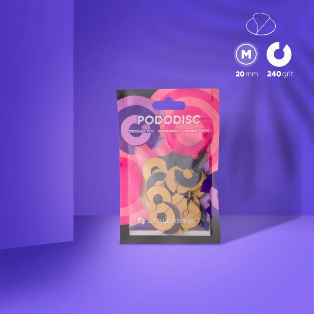 Limas De Recambio Para Disco Pedicura "paraguas" - Staleks 8 Limas De Recambio Para Disco Pedicura "paraguas" - Staleks - Imagen 8