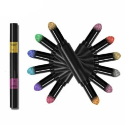 Polvo Efecto Espejo De 2 Tonos En Bolígrafo Con Esponja -Seena Owell Ventas 2962