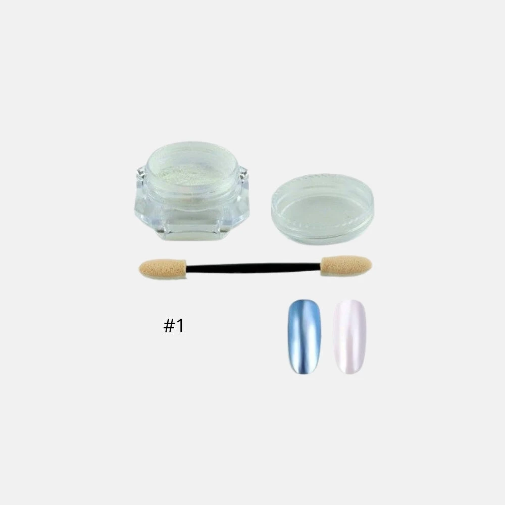 Shell Powder Para Uñas 1 Shell Powder Para Uñas