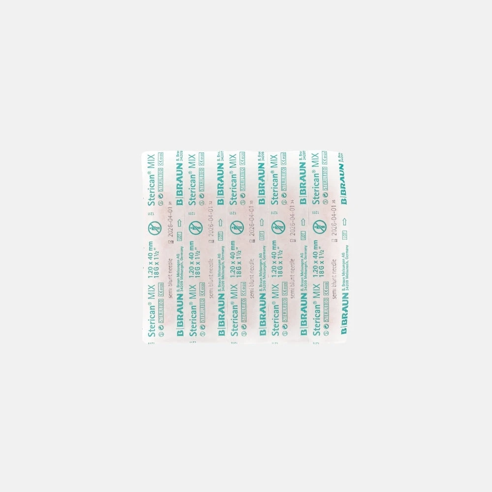 Aguja Punta Roma B. Braun Sterican MIX – 10 Unidades 2 Aguja Punta Roma B. Braun Sterican MIX – 10 Unidades - Imagen 2