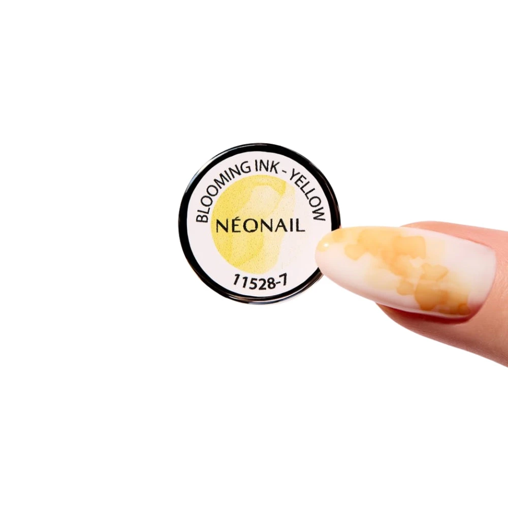 Tinta Para Decoraciones Blooming Ink Amarillo - Neonail 3 Tinta Para Decoraciones Blooming Ink Amarillo - Neonail - Imagen 3
