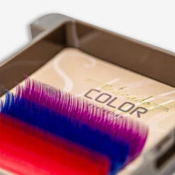 Extensiones De Pestañas Colores Mixtos Mini -Seena Owell Ventas Extensionesminicolorinteriordetalle