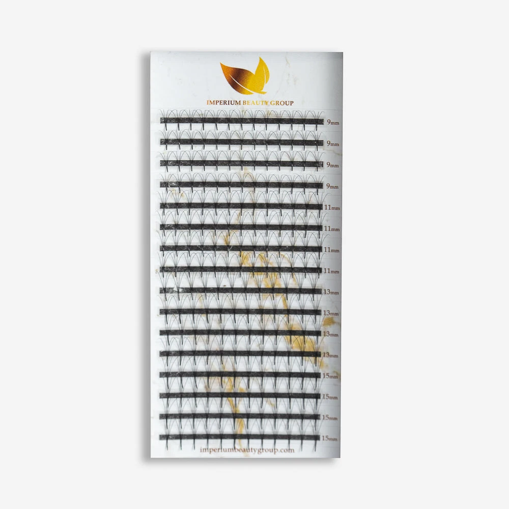 Extensiones De Pestañas Volumen Ruso 4D Pre-hechas Mix 1 Extensiones De Pestañas Volumen Ruso 4D Pre-hechas Mix