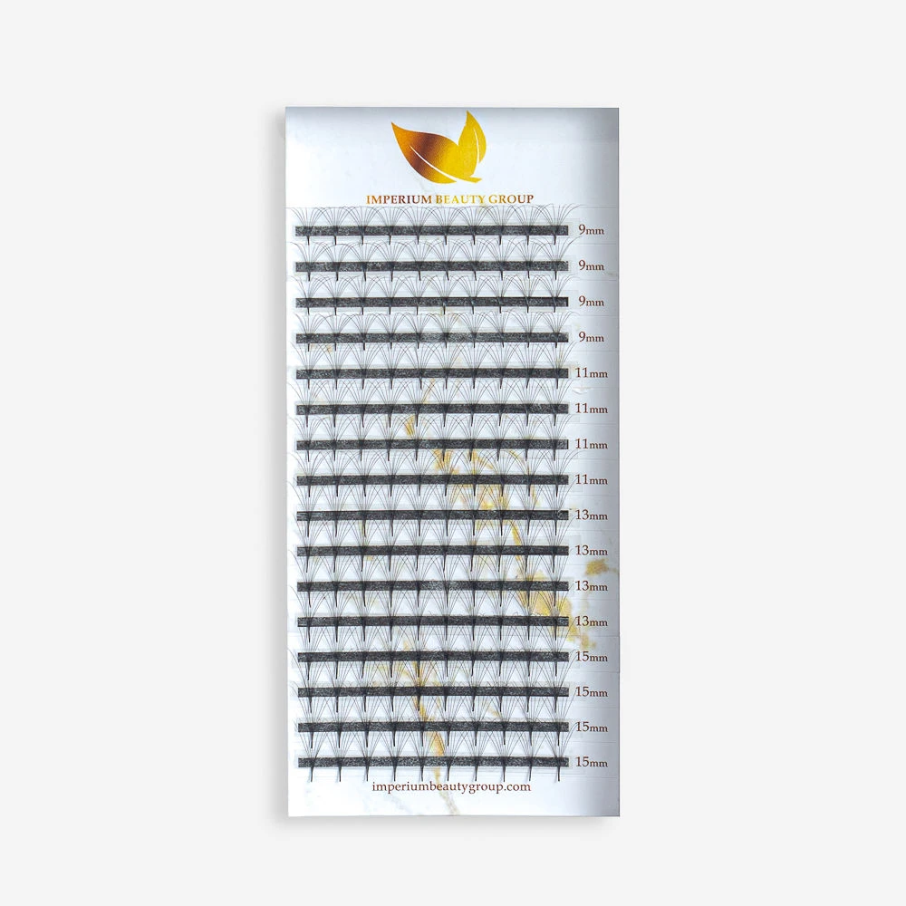 Extensiones De Pestañas Volumen Ruso 8D Pre-hechas Mix 1 Extensiones De Pestañas Volumen Ruso 8D Pre-hechas Mix