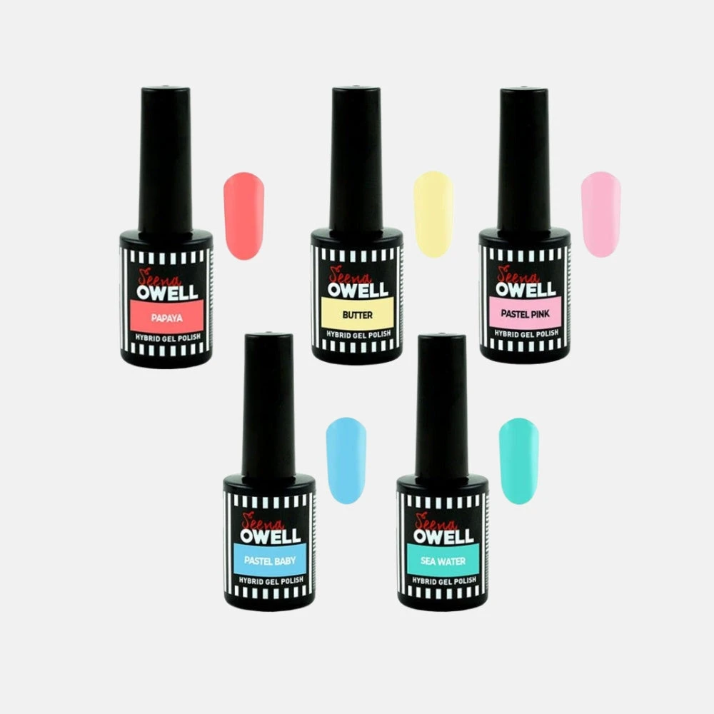 Pack Colores Pastel Esmaltes Semi-Permanentes 1 Pack Colores Pastel Esmaltes Semi-Permanentes