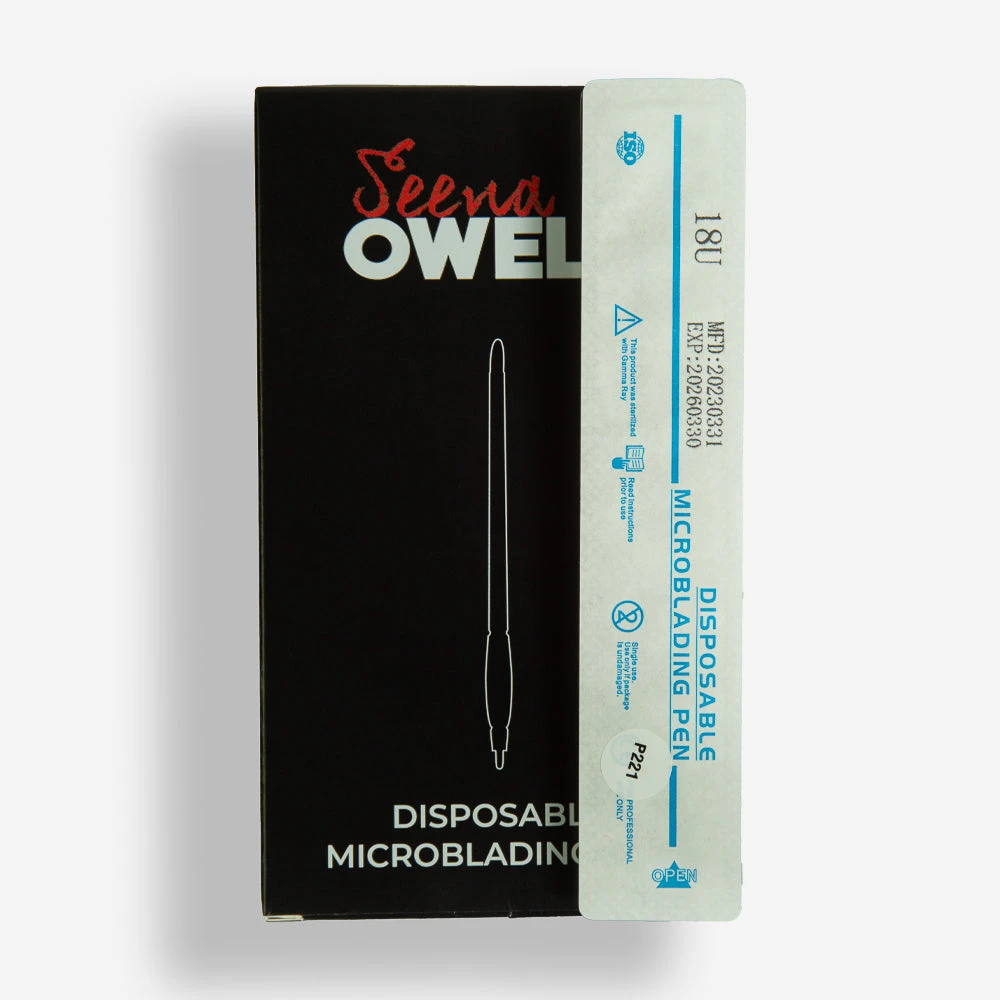 Pluma Desechable Para Microblading 12CF 0.18 2 Pluma Desechable Para Microblading 12CF 0.18 - Imagen 2